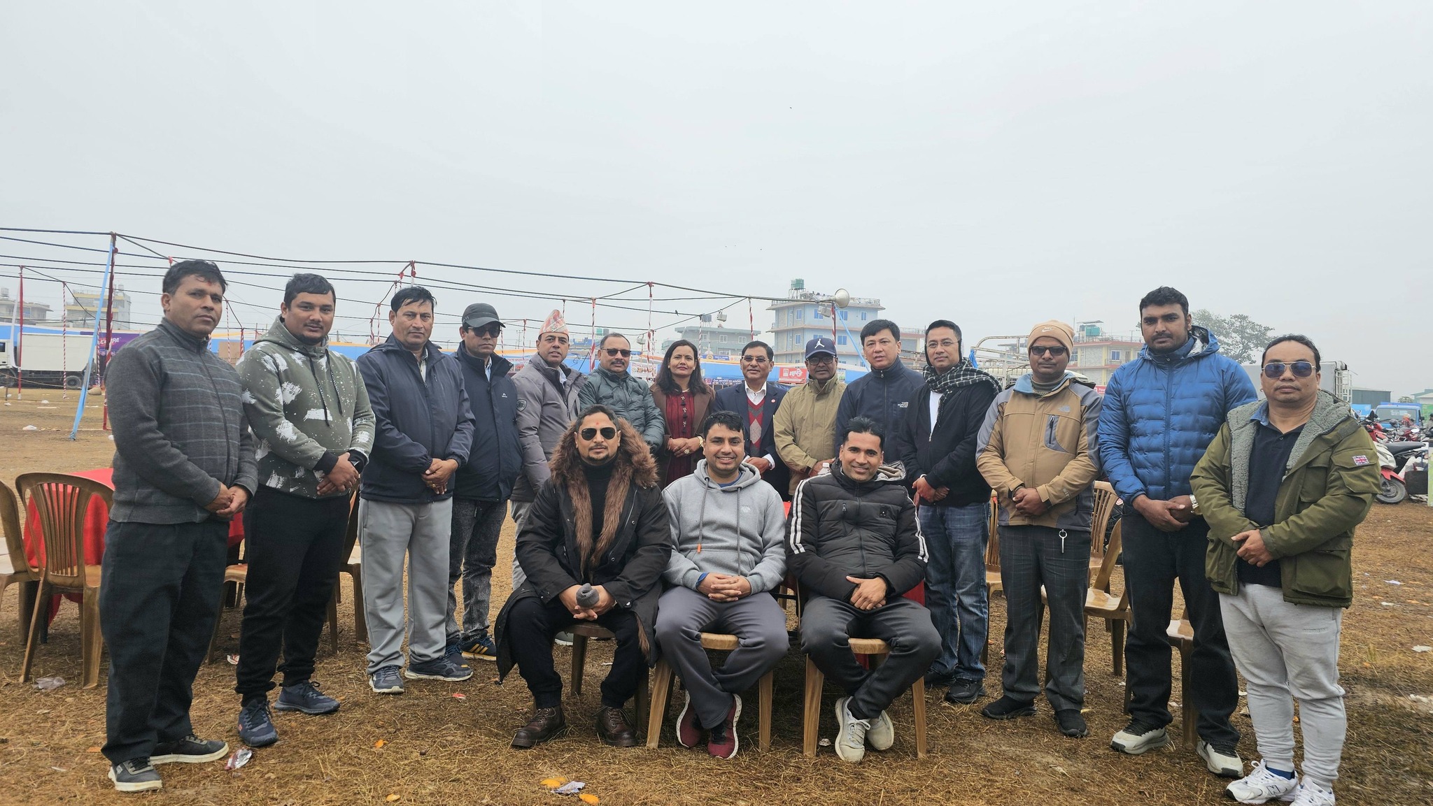 लेखनाथ महोत्सवको समापन समारोहमा सहभागी हुँदै अध्यक्ष दिल सुन्दर श्रेष्ठज्यू । २०८२ पौष १५